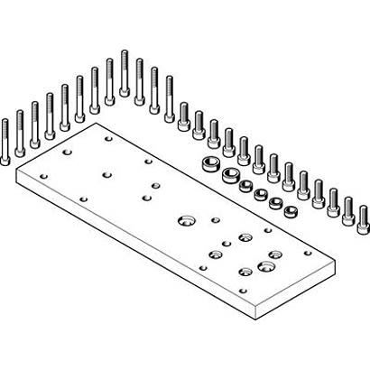 Festo Connection Kit HMVY-3, For Use With Pneumatic Cylinder & Actuator