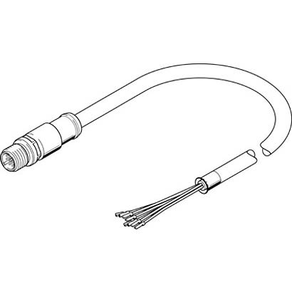 Festo NEBS Series Connecting Cable for Use with Pressure Sensor