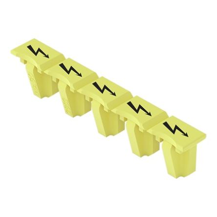 WAGO Protective Warning Marker for use with Label, Snap In