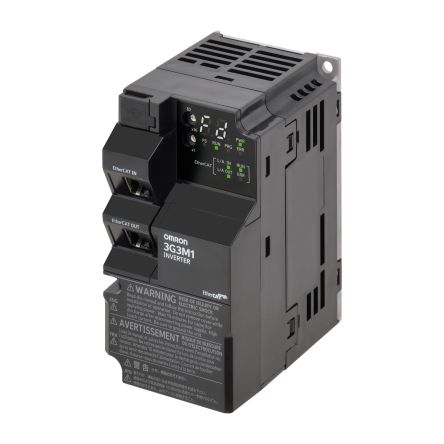 Omron Variable Speed Drive, 1.1 kW, 3 Phase, M1 Series 200V ac 6 A