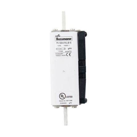 Eaton 125A Tag Fuse 01XL 1500V, 163 mm