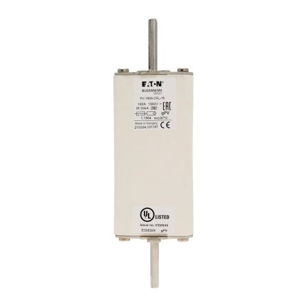 Eaton 160A Tag Fuse 2XL 1500V, 205 mm