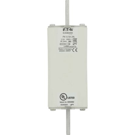 Eaton 315A Tag Fuse 2XL 1000V, 205 mm
