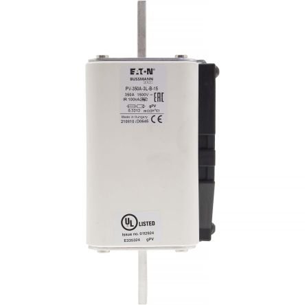 Eaton 350A Tag Fuse 3L 1500V, 170 mm