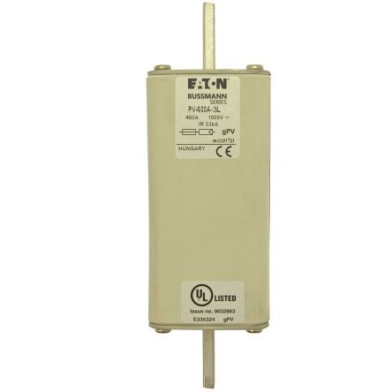 Eaton 400A Tag Fuse 3L 1000V, 205 mm