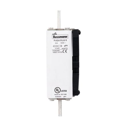Eaton 63A Tag Fuse 01XL 1500V, 163 mm
