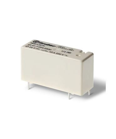 Finder PCB Power Relay, 9V Coil, 10A Switching Current, SPDT