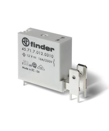 Finder Power Relay, 12V dc Coil, 16A Switching Current, SPDT