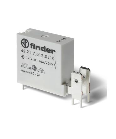Finder PCB Power Relay, 24V dc Coil, 16A Switching Current, SPDT