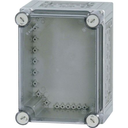 Eaton 1891 Series Grey Polycarbonate General Purpose Enclosure, IP65, IK10 Flanged 250 mm, 175 mm, 187.5 mm