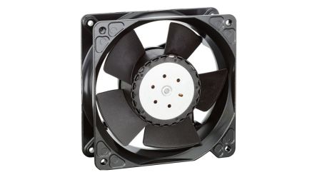 ebm-papst 4100 N Series Axial Fan, 48V dc, 440 m³/h, 62 W, 1.29 mA Max 119 mm 119mm 38 mm