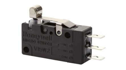 Honeywell Roller Lever Micro Switch, Quick Connect Terminal, 5 A, 250 V ac, IP67