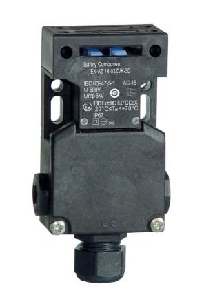Schmersal EX-AZ16 Series Slow Action Non-Contact Safety Switch, Fibreglass Reinforced Thermoplastic Housing, 24V dc, NC,