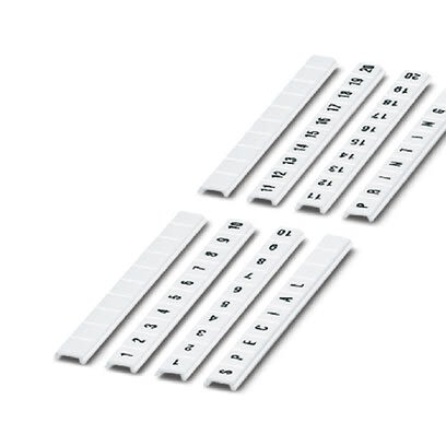 Phoenix Contact, ZBF Polyamide Marker Strip for use with Terminal Block