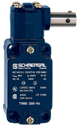 Schmersal EX-T Series Safety Interlock Switch, IP65, Die Cast Zinc Housing, 230V ac, 4A