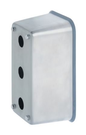 Schmersal Light Grey EX-EBG Control Station Enclosure - 3 Hole 22.3 mm Diameter