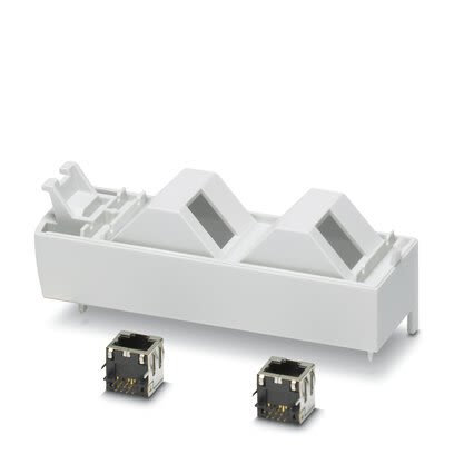 Phoenix Contact ME PLC Series Front Connection Module for Use with DIN Rail Terminal Blocks