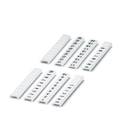 Phoenix Contact, ZBF Polyamide Marker Strip for use with Terminal Block