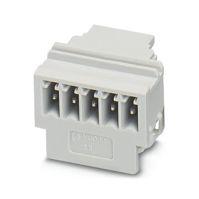 Phoenix Contact MCO-EH Series PCB Header, 5-Contact, 3.5 mm Pitch, 1 Row, 2202330