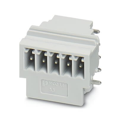 Phoenix Contact MCO-EH Series PCB Header, 5-Contact, 3.5 mm Pitch, 1 Row, 2202331