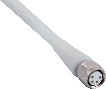 SICK Female 12 way M8, Straight to Unterminated 4 way Free Cable End Connector Cable, 25 m