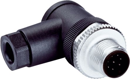 SICK Connector, 8 Contacts, Screw, M12 Connector, Plug, Male, IP67, STE Series