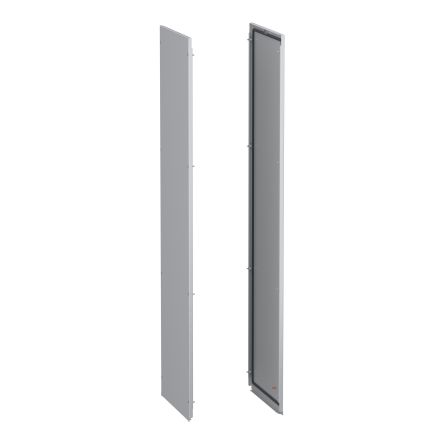 Schneider Electric PanelSeT SFN Accessoires Series RAL 7035 Grey Steel Side, 1600 mm H, 500mm W, 500 mm D, 1600 mm L,