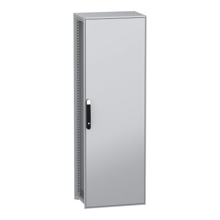Schneider Electric PanelSeT SFN Series Galvanised Steel 1-Door Floor Standing Enclosure, Plain Door, IP55 400 mm, 600 mm