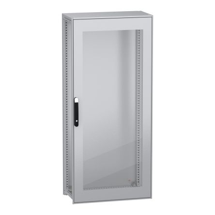 Schneider Electric PanelSeT SFN Series Galvanised Steel 1-Door Floor Standing Enclosure, Single Door Door, IP55 400 mm,