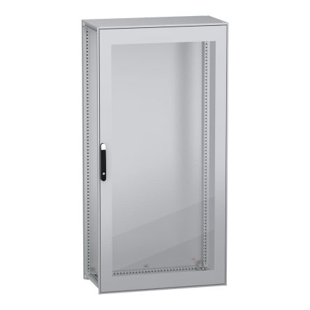 Schneider Electric PanelSeT SFN Series Galvanised Steel 1-Door Floor Standing Enclosure, Single Door Door, IP55 500 mm,
