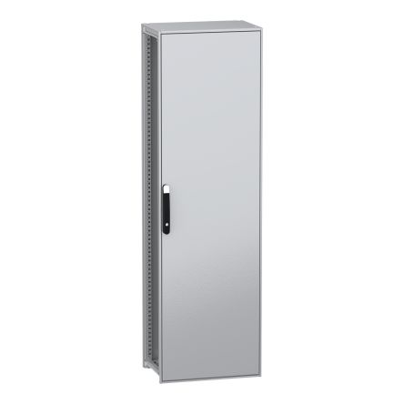 Schneider Electric PanelSeT SFN Series Galvanised Steel 1-Door Floor Standing Enclosure, Plain Door, IP55 400 mm, 600 mm