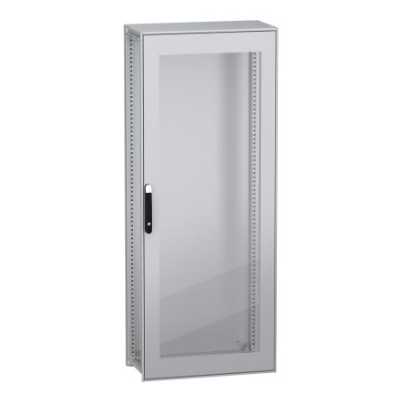 Schneider Electric PanelSeT SFN Series Galvanised Steel 1-Door Floor Standing Enclosure, Single Door Door, IP55 400 mm,