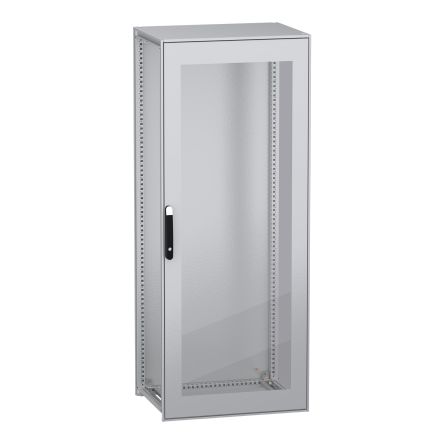 Schneider Electric PanelSeT SFN Series Galvanised Steel 1-Door Floor Standing Enclosure, Single Door Door, IP55 600 mm,