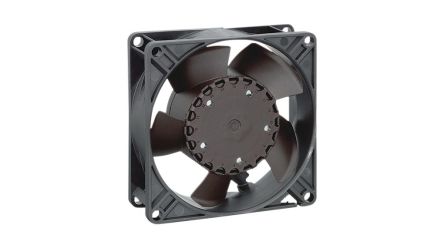 ebm-papst 3300N Series Axial Fan, 48V dc, 104 m³/h, 5.4 W, 90 mA Max 92 mm 92mm 32 mm
