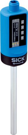 SICK FTS Series Fluid Sensor Flow Sensor for Liquid, 3cm/s Min, 600cm/s Max