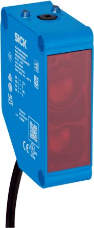 SICK Background Suppression Photoelectric Sensor, Rectangular Sensor