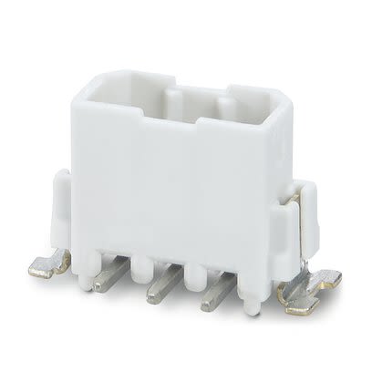 Phoenix Contact 5-SMD WH R44, 5/ 3-HV-2, PTSM 0 Series PCB Header, 3-Contact, 2.5 mm Pitch, 1 Row, 1778706
