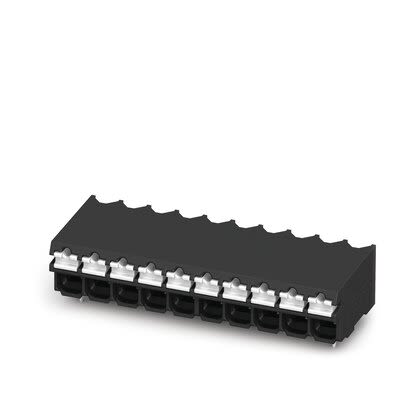 Phoenix Contact 5/2-H-3, 5 R24, SPT-SMD 1 Series PCB Terminal Block, 2-Contact, 3.5 mm Pitch, Surface, 1 Row