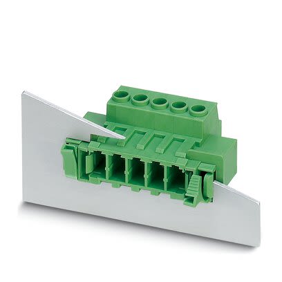 Phoenix Contact 1716506 Feed Through Terminal Block Green, 6mm², Screw