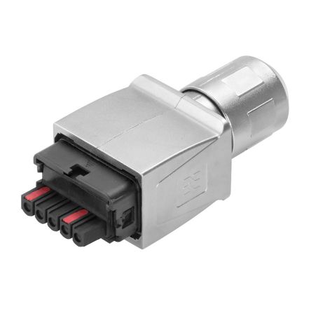 Weidmüller Power Connector, 16A, 2465 Series Male, 5 Contacts