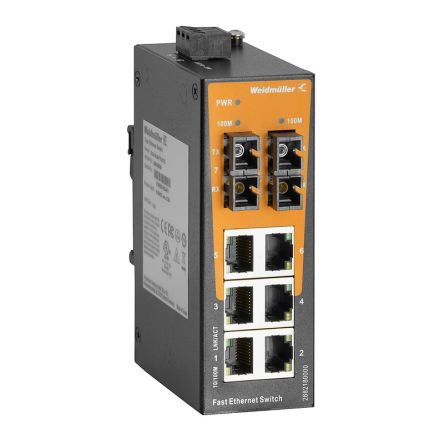 Weidmüller Unmanaged 6 Port Network Switch