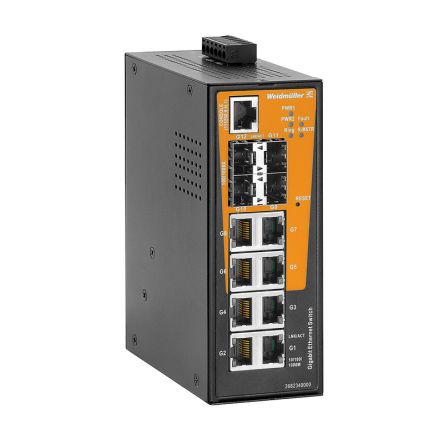 Weidmüller Managed 8 Port Network Switch