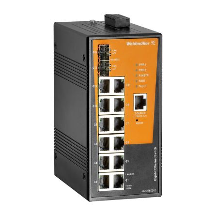 Weidmüller Managed 12 Port Network Switch