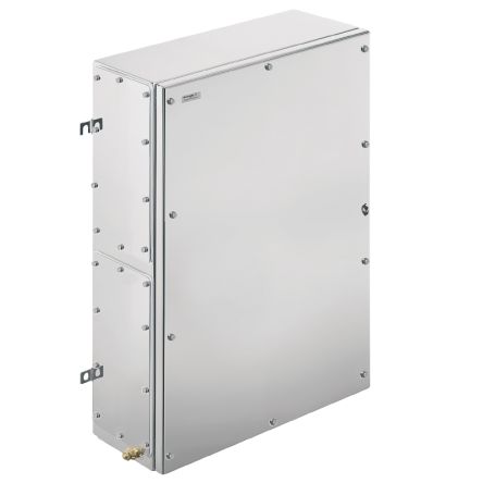 Weidmüller Klippon TB MH Series Grey 316 Stainless Steel Enclosure, IP66, IP67 Flanged 762 mm, 508 mm, 200 mm