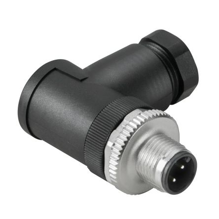 Weidmüller Connector, 5 Contacts, Screw, M12 Connector, Plug, Male, IP67, SAISW Series