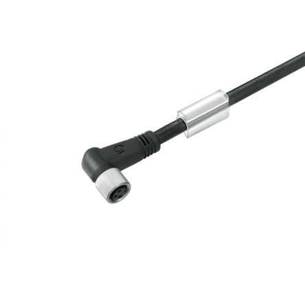 Weidmüller Female 3 way M8 to Straight Actuator/Sensor Cable, 5 m