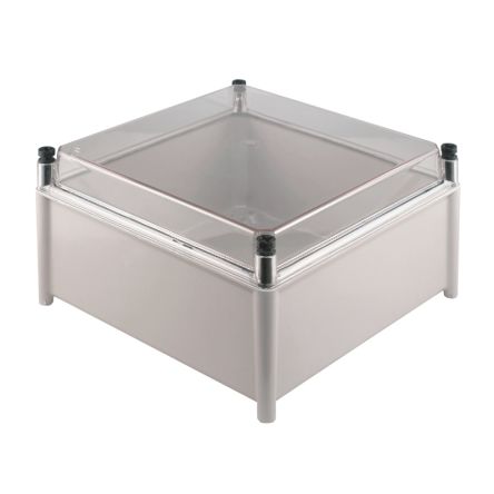 Weidmüller TBF Series Grey Fibreglass Reinforced Polyester Enclosure, IP66, IK08 488 mm, 302 mm, 210 mm