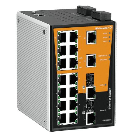 Weidmüller Managed 16 Port Network Switch