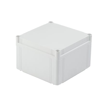 Weidmüller FPC Series Grey Polycarbonate Enclosure, IP66, IP67, IK08 200 mm, 200 mm, 132 mm