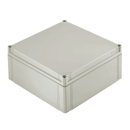 Weidmüller FPC Series Grey Polycarbonate Enclosure, IP66, IP67, IK08 300 mm, 300 mm, 132 mm